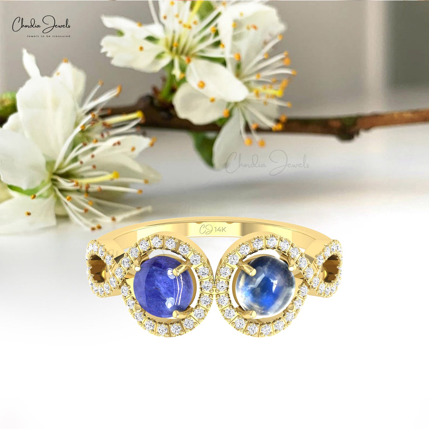 tanzanite gemstone ring
