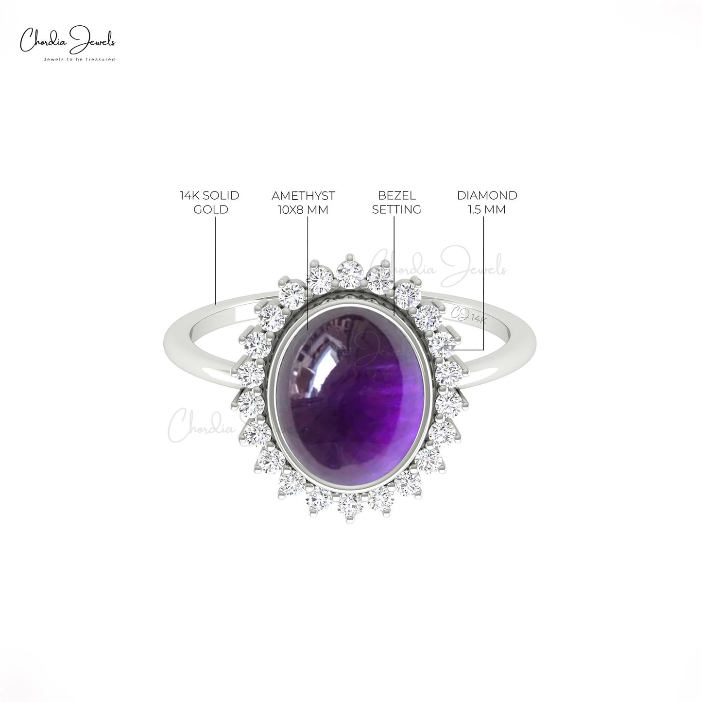 Diamond Halo Ring