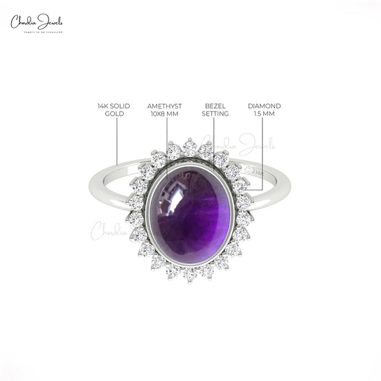 Diamond Halo Ring