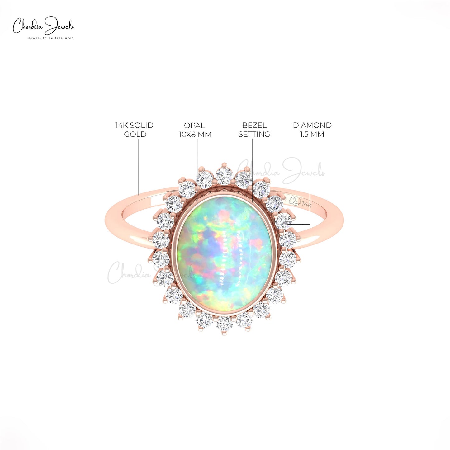 Diamond Halo Ring