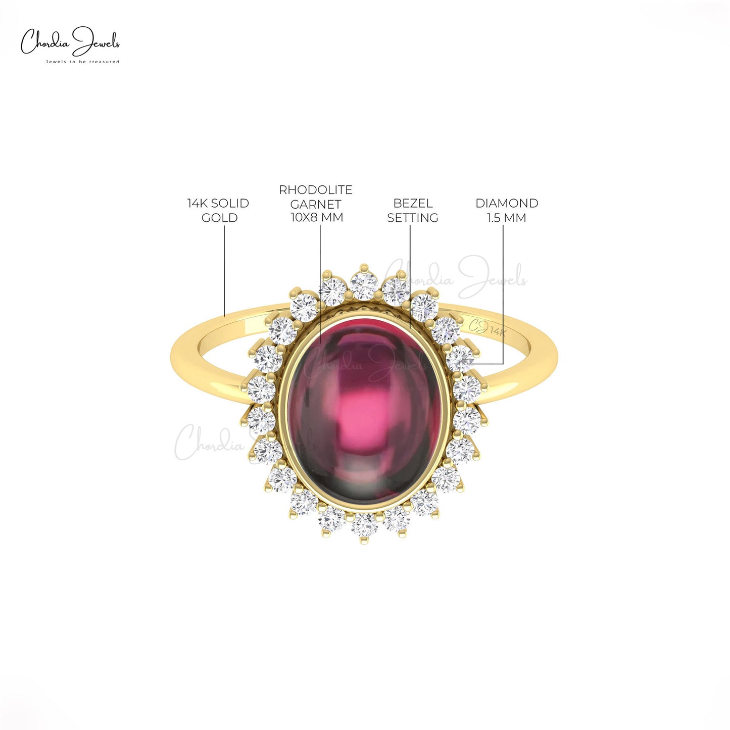 Diamond Halo Wedding Ring