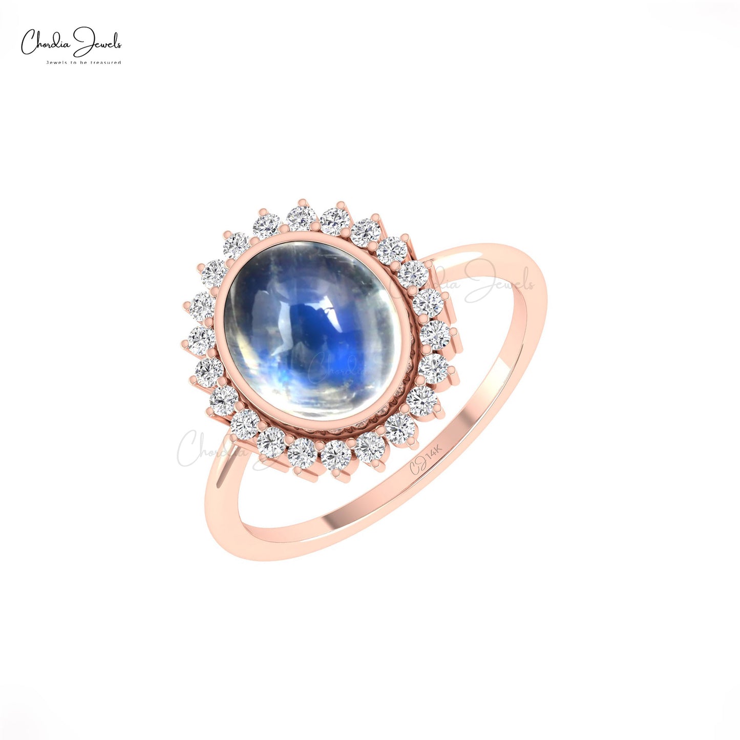 Oval Gemstone Rings