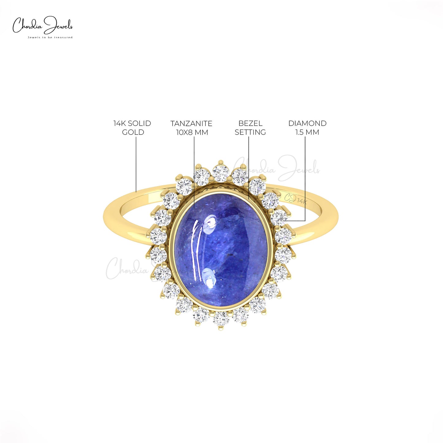 Halo Diamond Wedding Ring