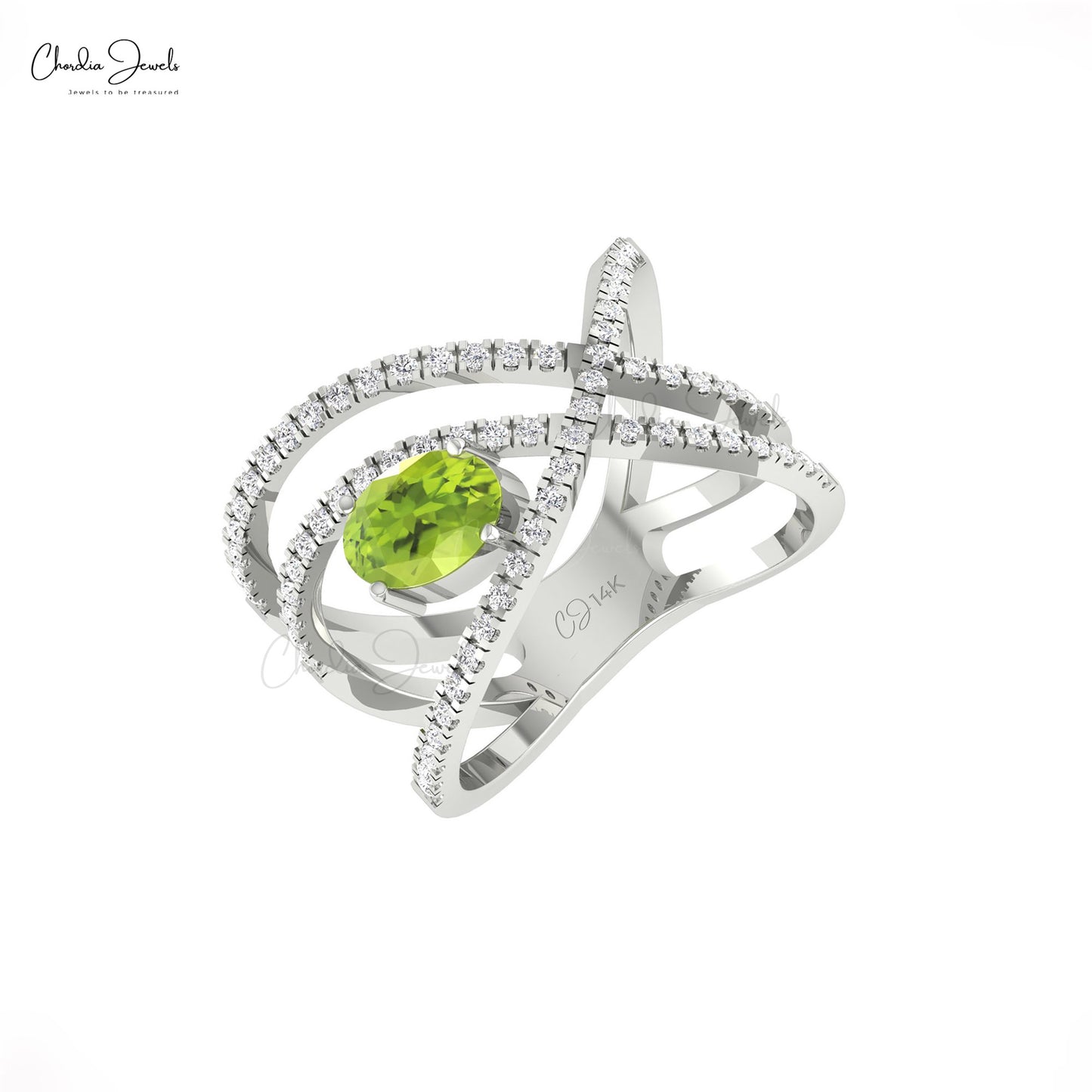 Shop Oval Peridot Ring