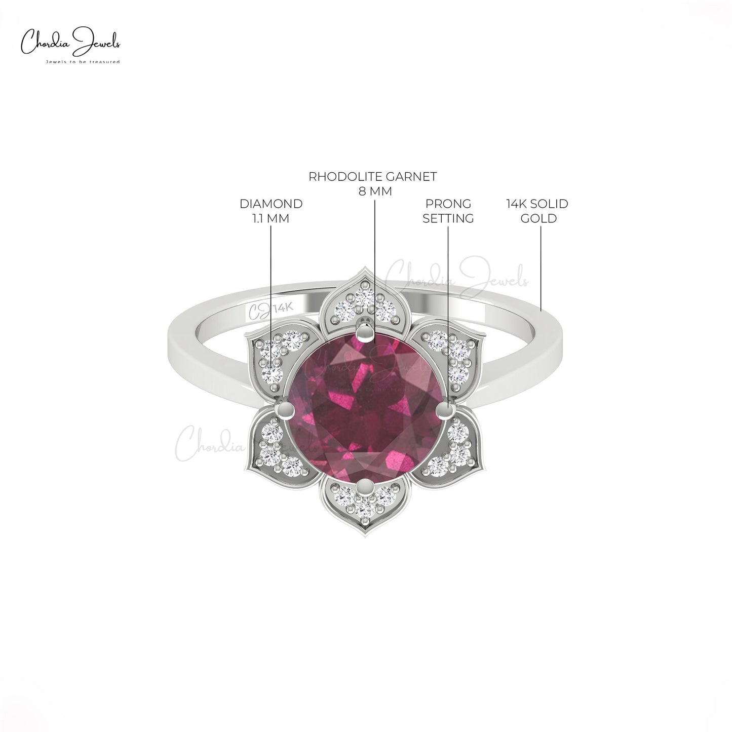Buy Delicate Daisy Ring 