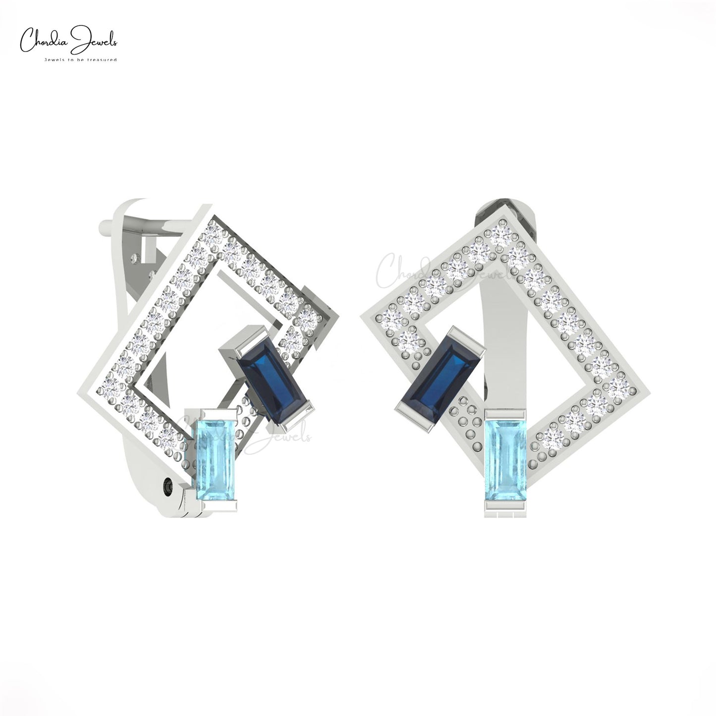 Dual Birthstone earrings