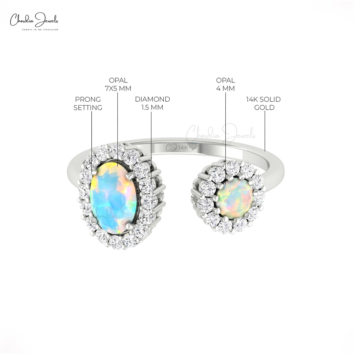 Double Halo Diamond Ring