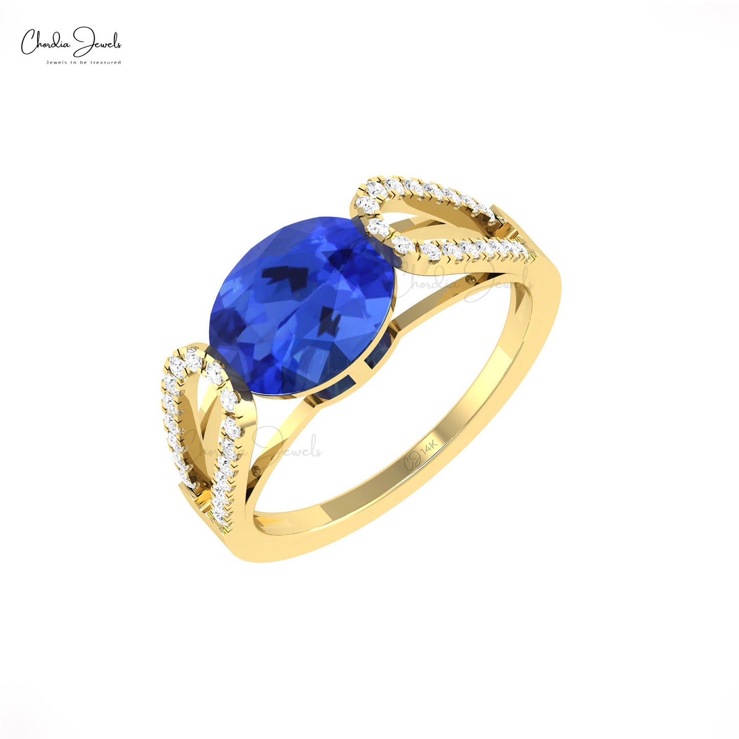Oval Tanzanite Ring