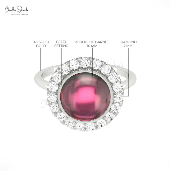Buy Rhodolite Garnet Ring