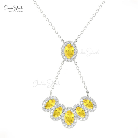 Pendant Drop Chain Necklace