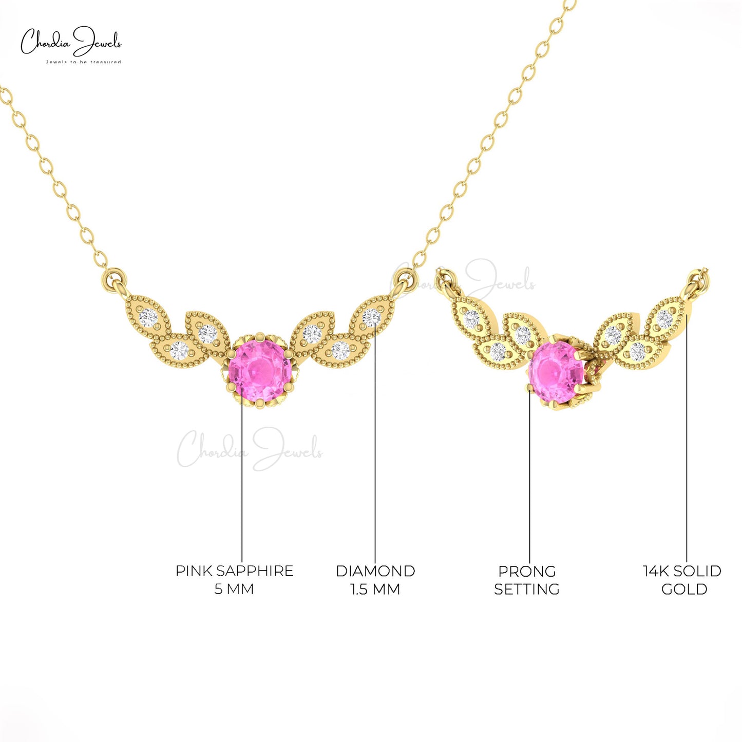 Cluster Diamond Necklace