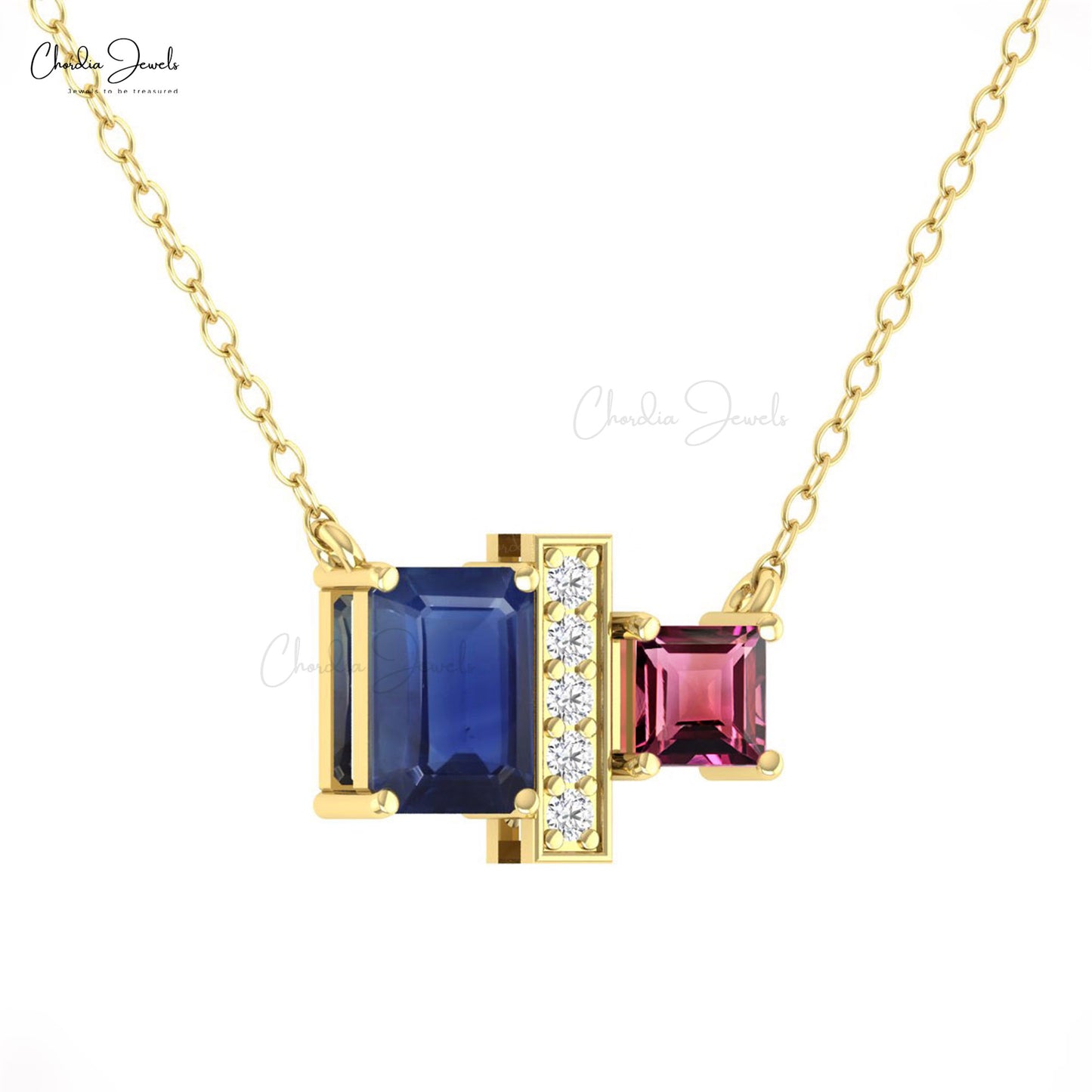 Solid 14k Pure Gold Chain Necklace