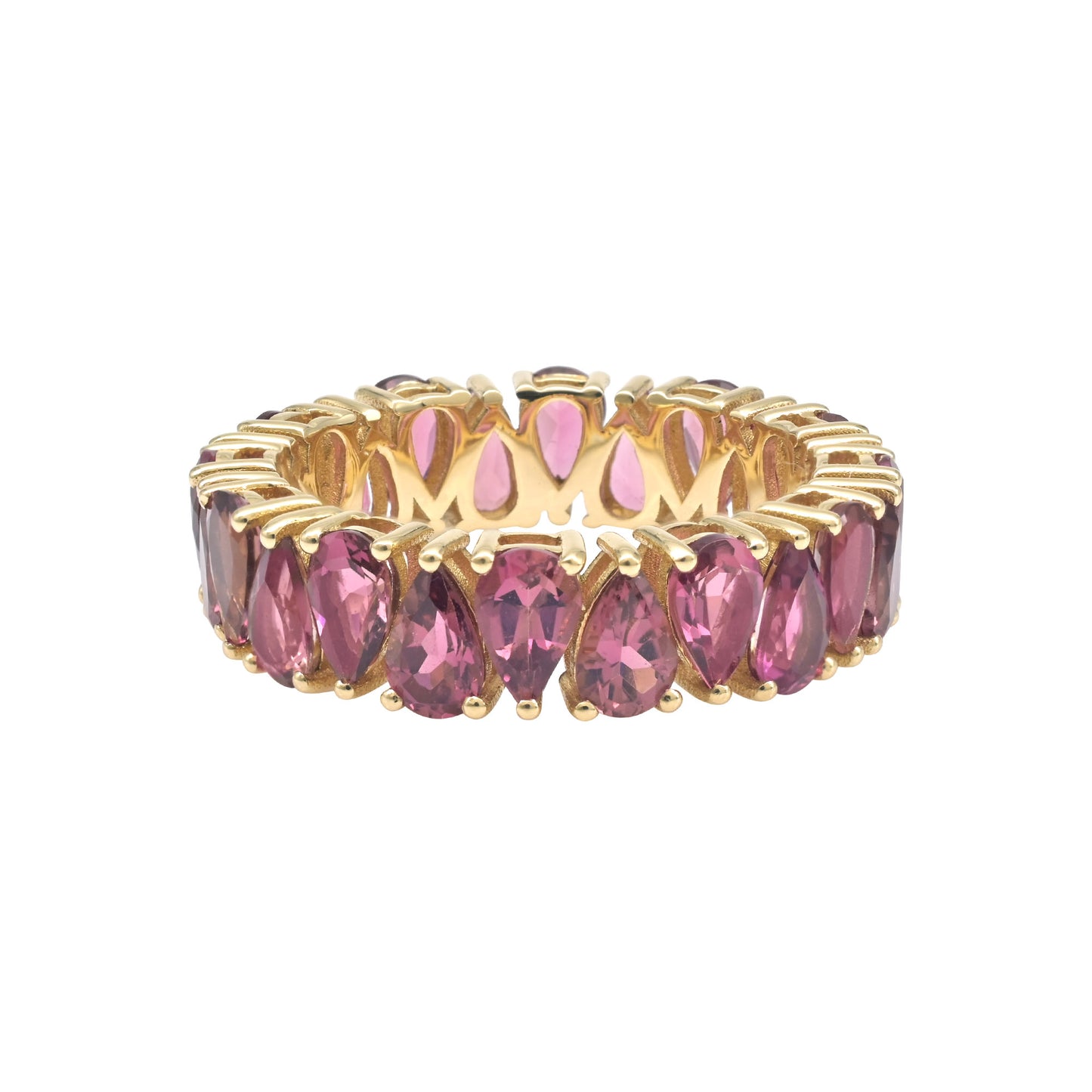 Gemstone Eternity Band Ring