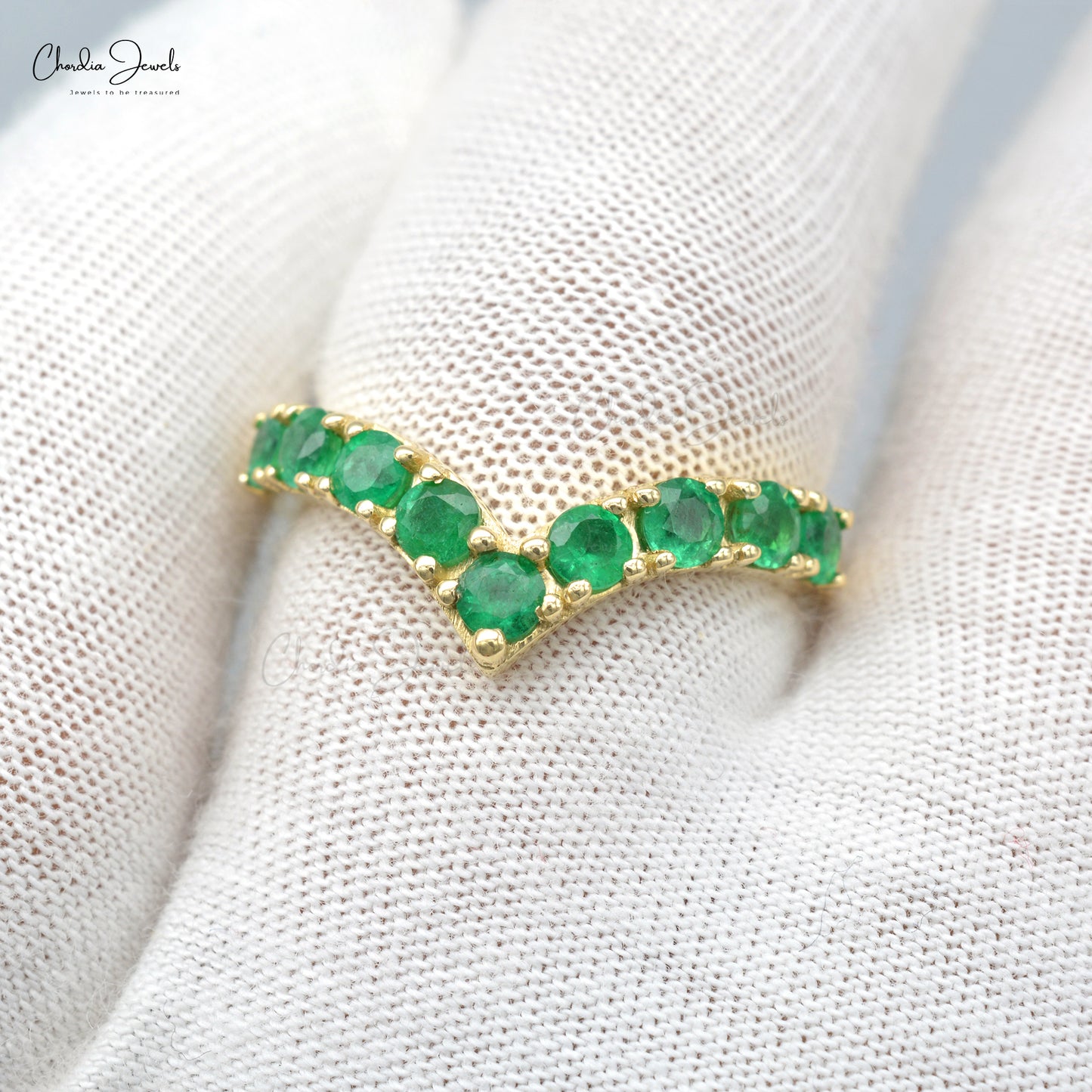 genuine emerald rings