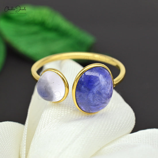 DAINTY 2-STONE RING