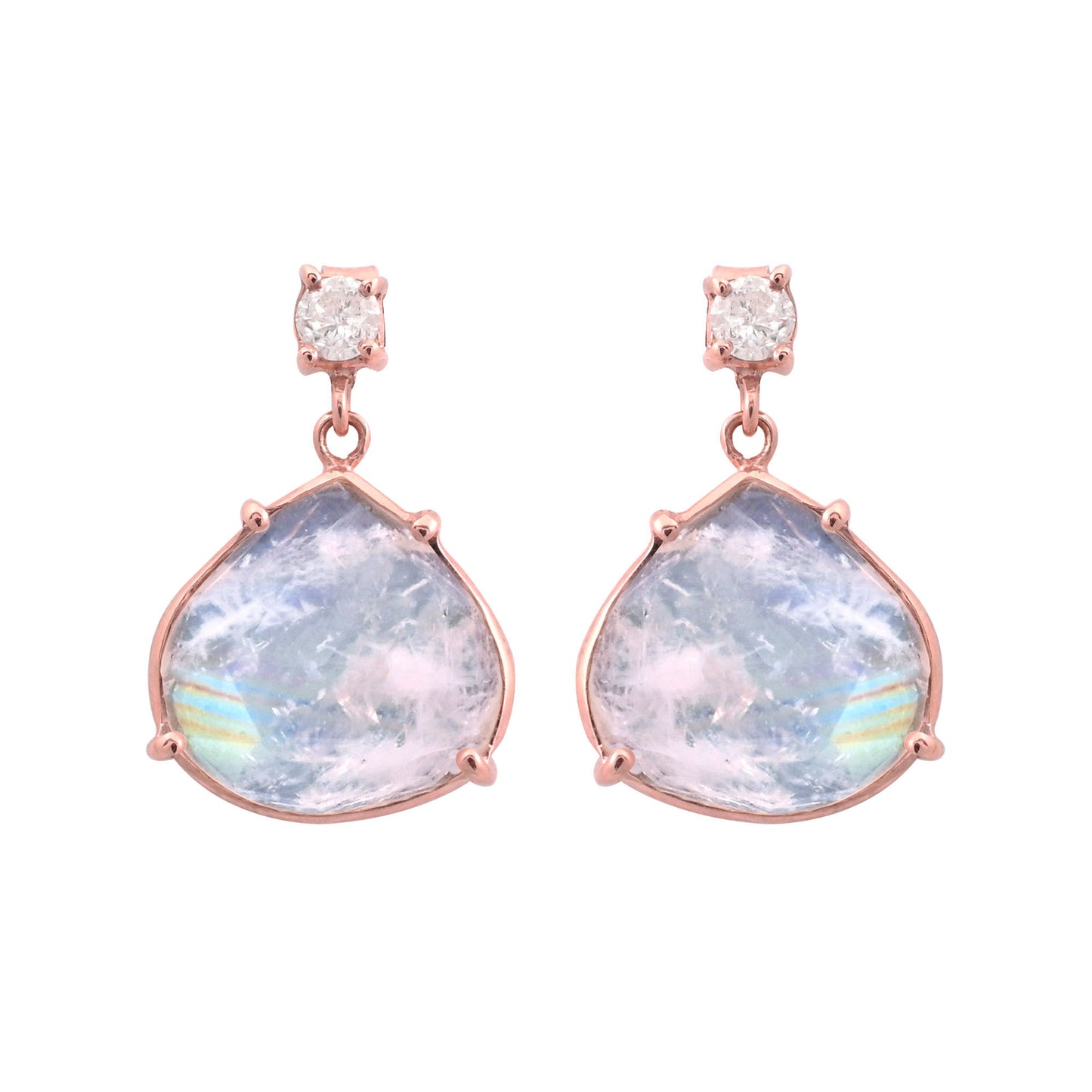 14k Gold Dangling Earrings
