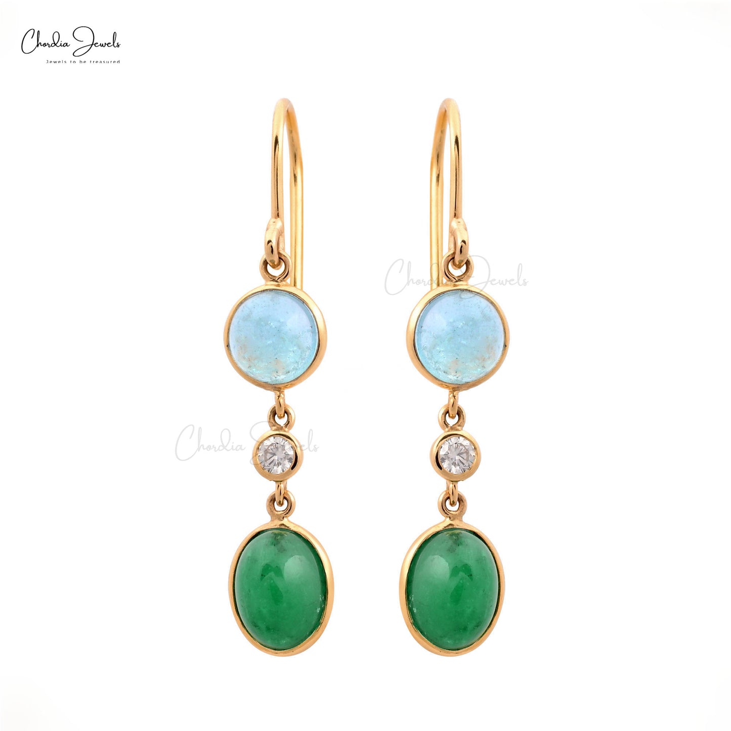 Load image into Gallery viewer, multi stone earrings
