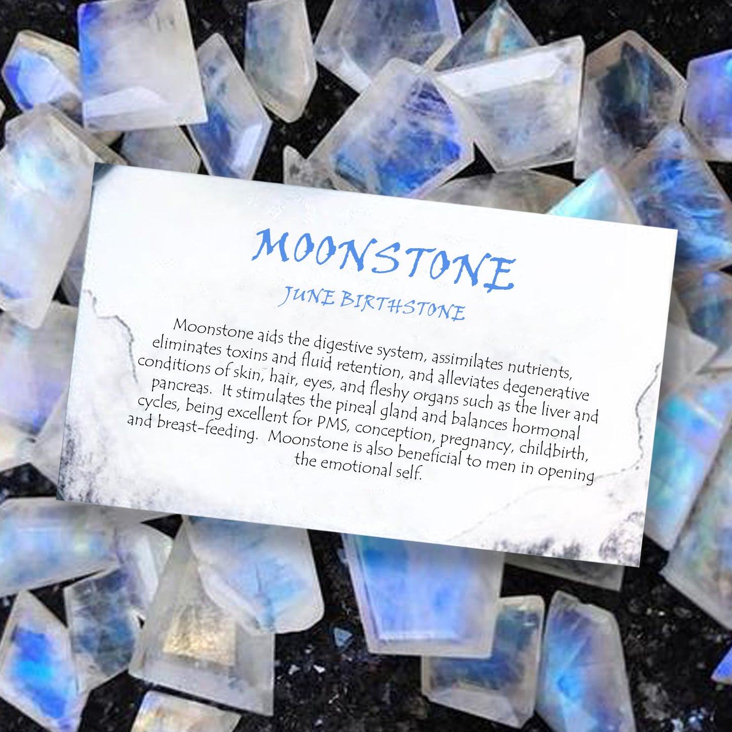 wholesale moonstone earring