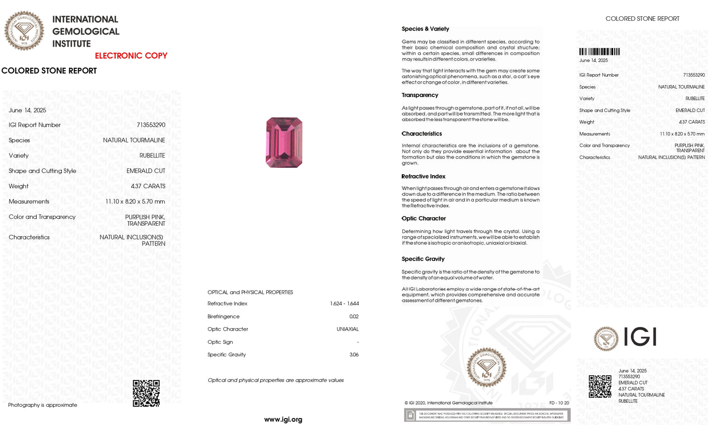 Natural Rubellite Tourmaline October Birthstone – Chordia Jewels