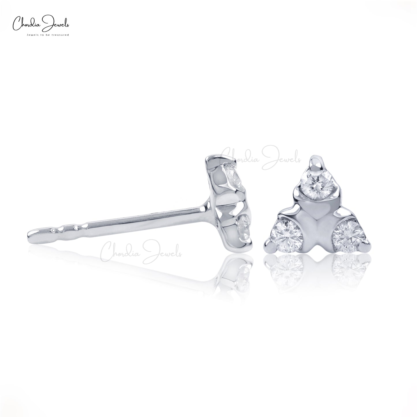Three Stone Earrings