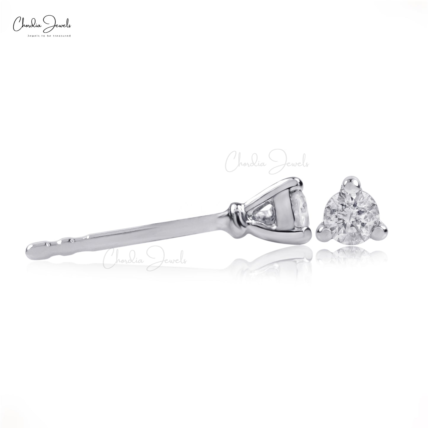 Genuine Diamond Earrings