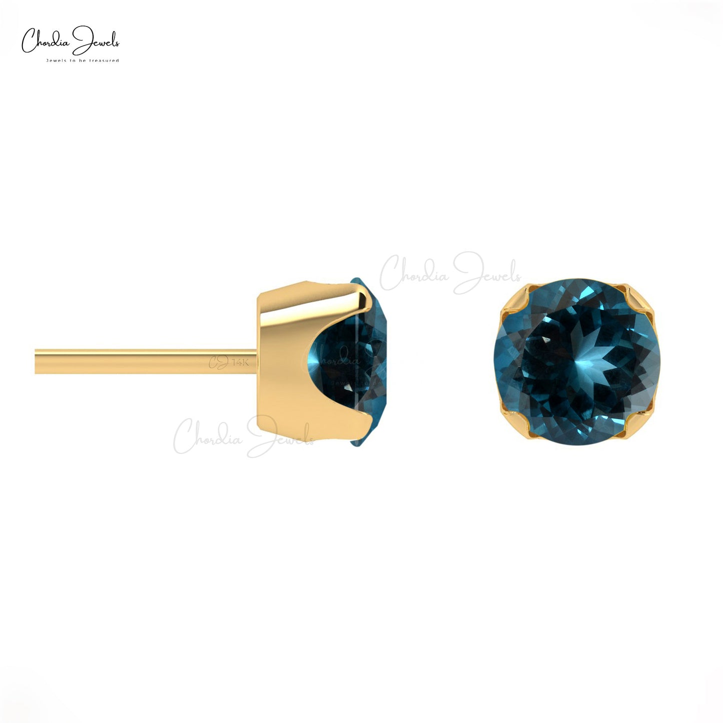 Buy Topaz Gemstone Studs