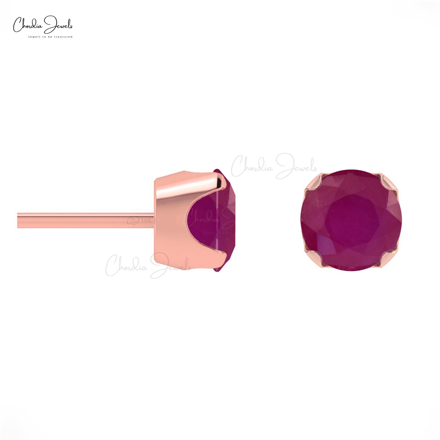 Gemstone Studs