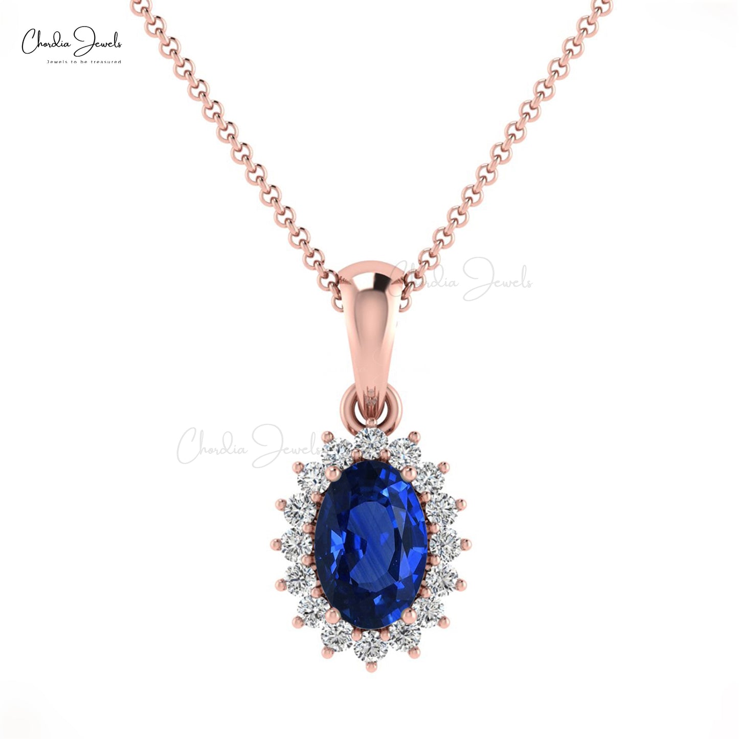 Halo diamond pendants Archives - Saivi diamonds