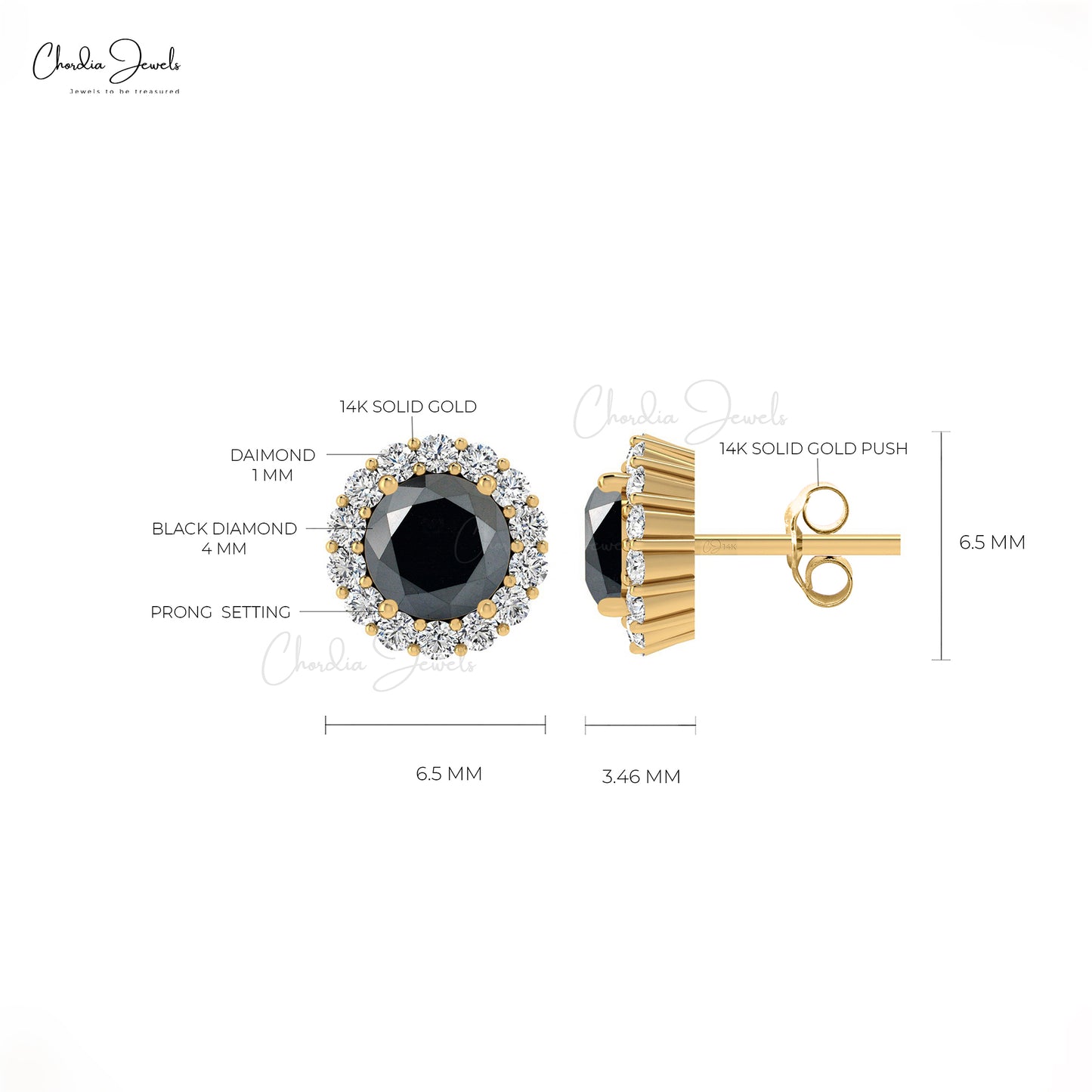 Push Back Studs For Women