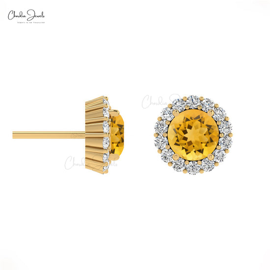 14k Gold Stud Earrings