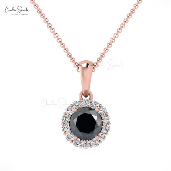 Shop Black Diamond Halo Pendant