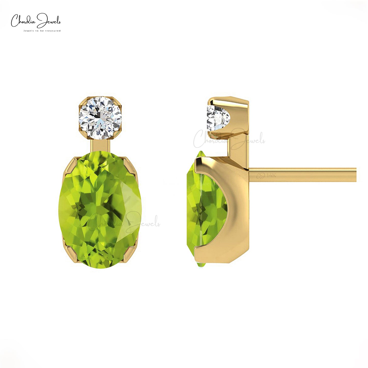 Buy Peridot Earrings