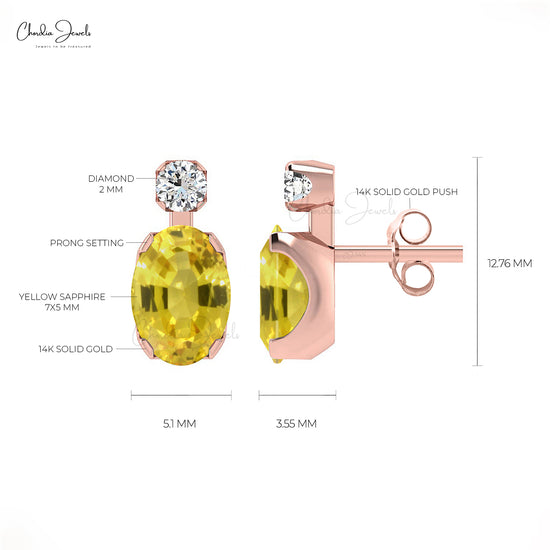 Minimalist Gemstone Earrings