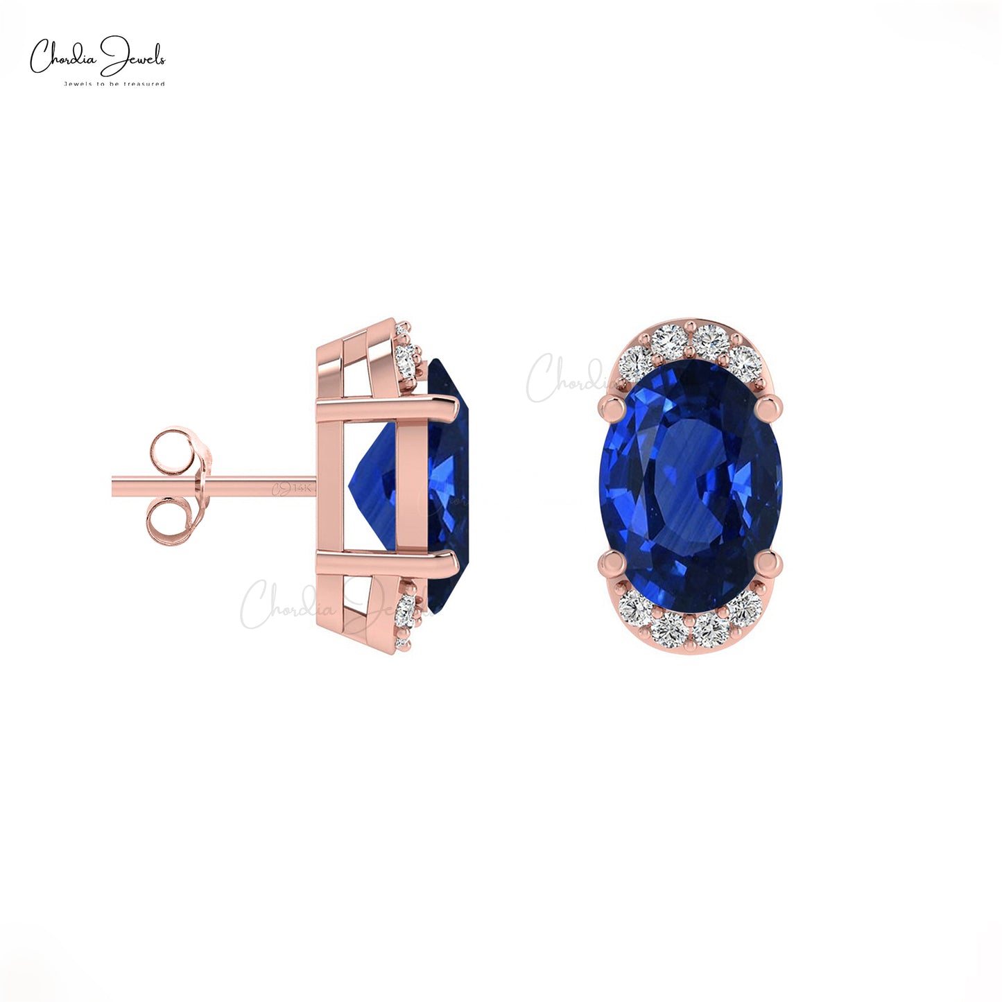 Buy Blue Sapphire Earrings