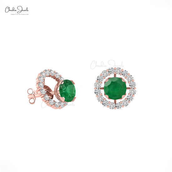 Dazzle in sophistication with these may birthstone earrings.