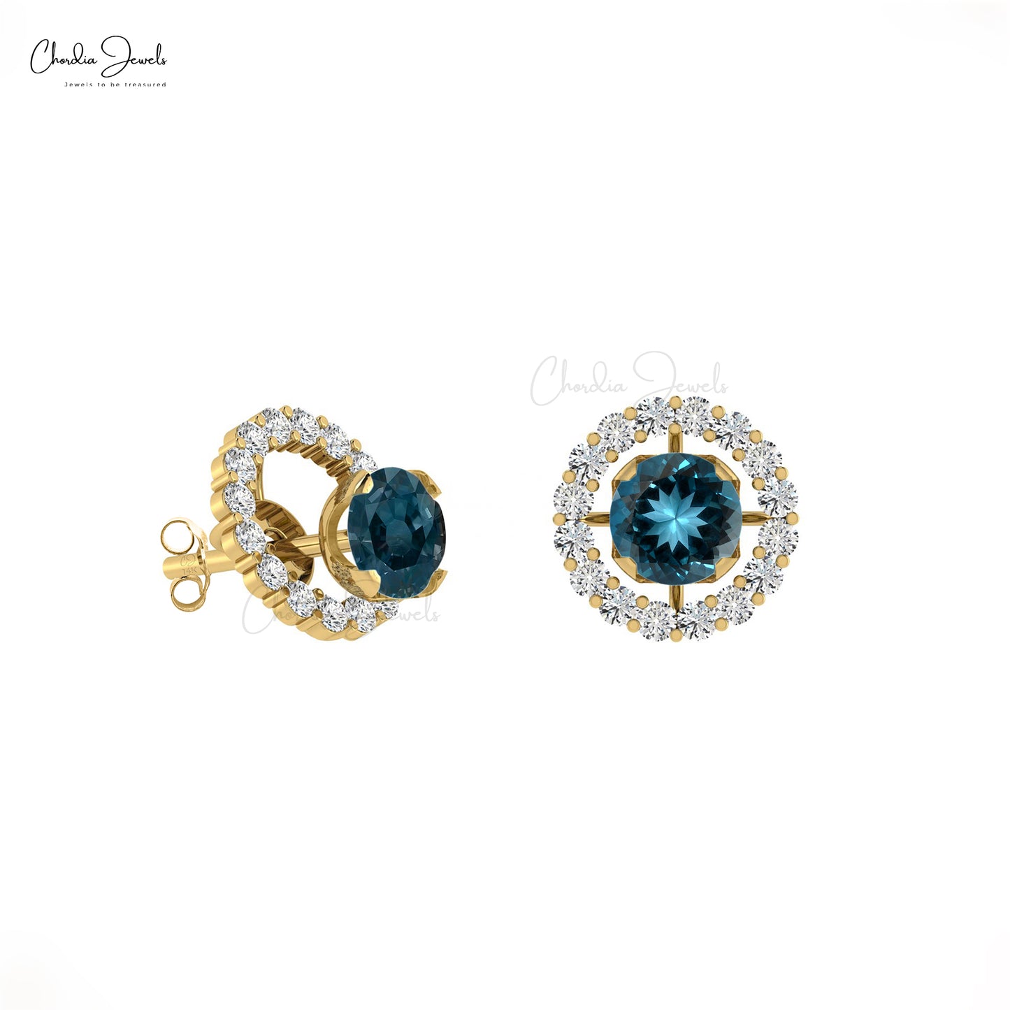 Buy London Blue Topaz Earrings