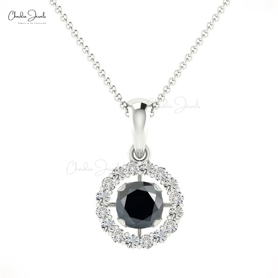 Shop Black Diamond Halo Pendant