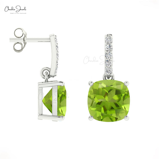 Buy Peridot Dangle Earrings