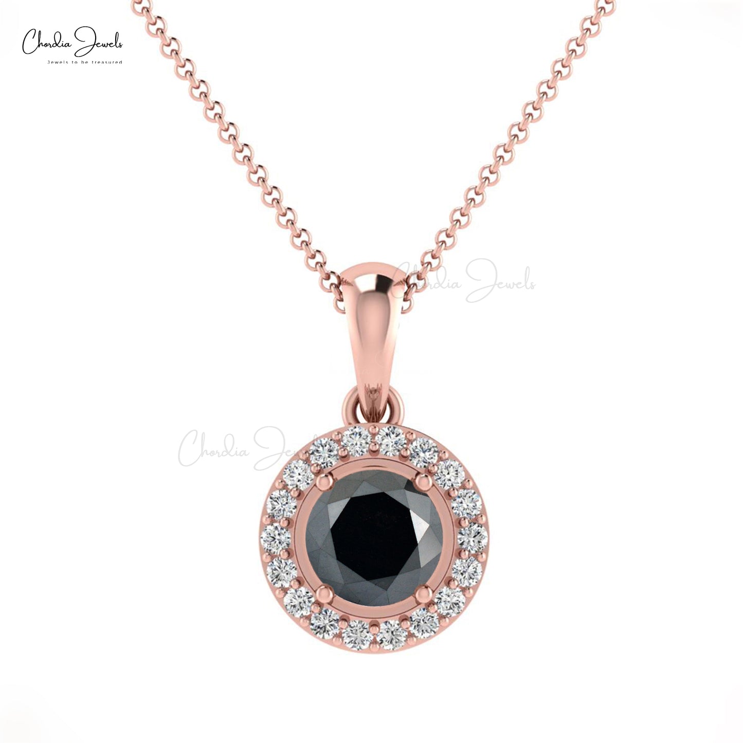 Shop Black Diamond Halo Pendant