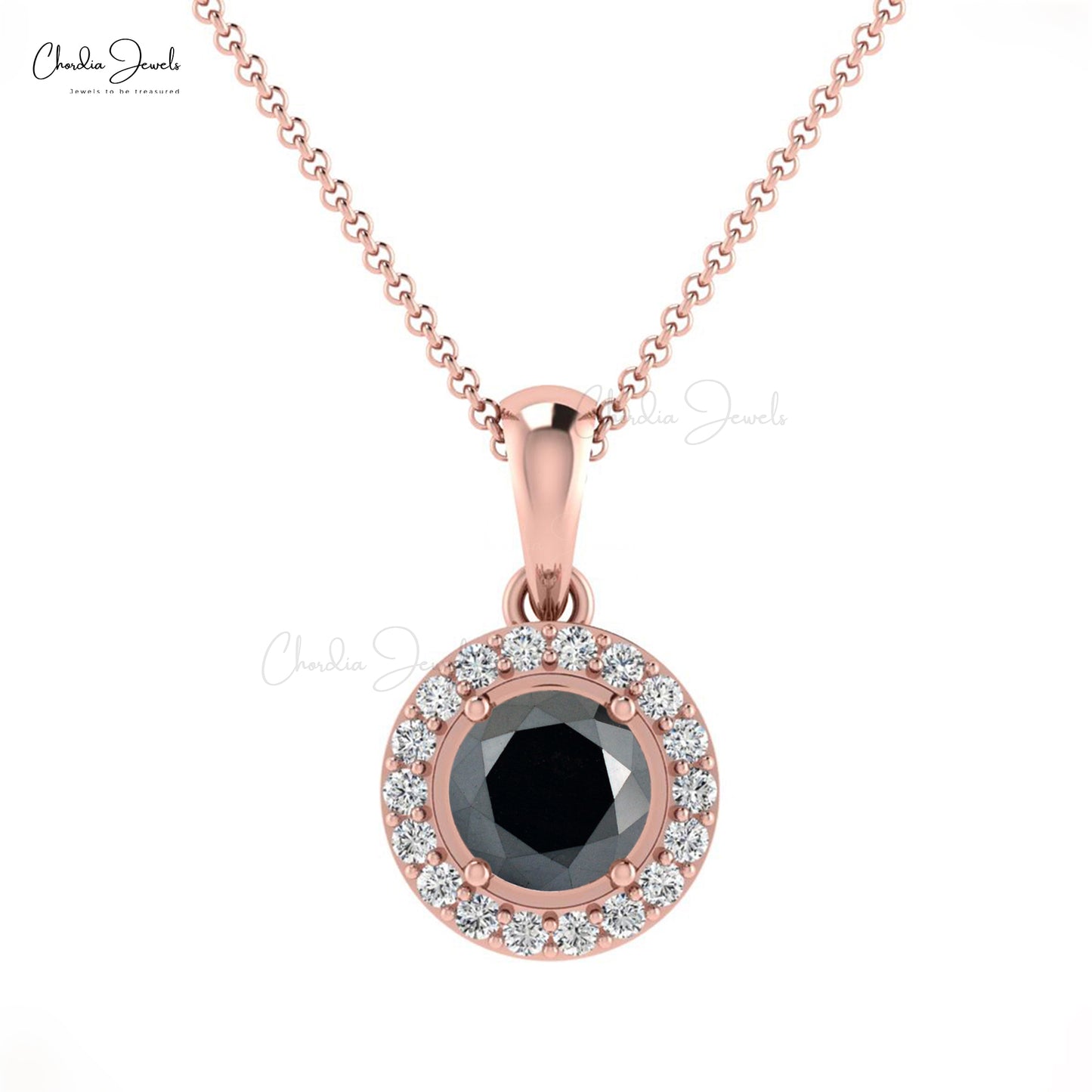 Shop Black Diamond Halo Pendant