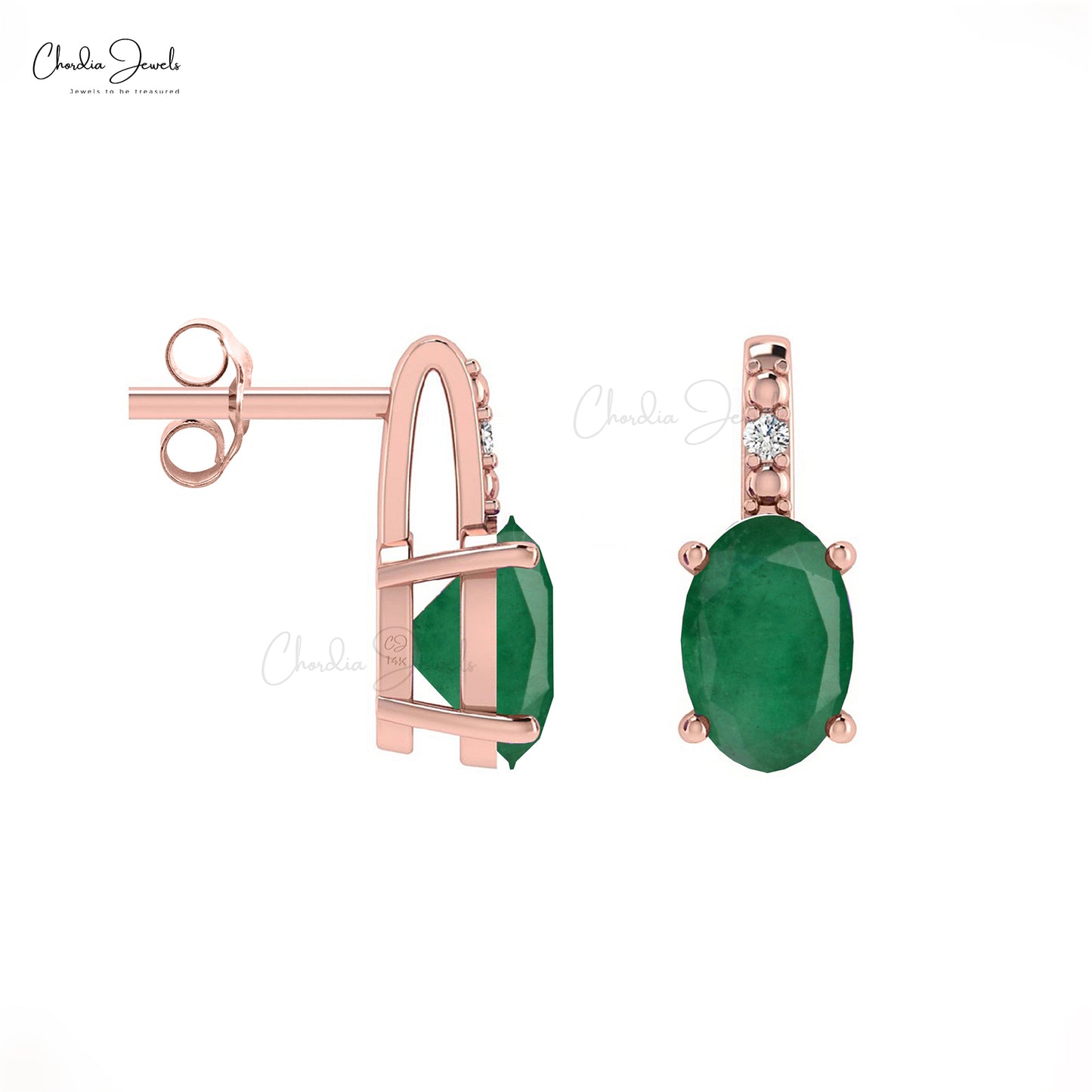 Buy Real Emerald Earrings for that extra spark and elegance.
