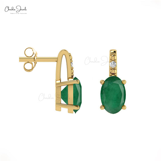 Buy Real Emerald Earrings
