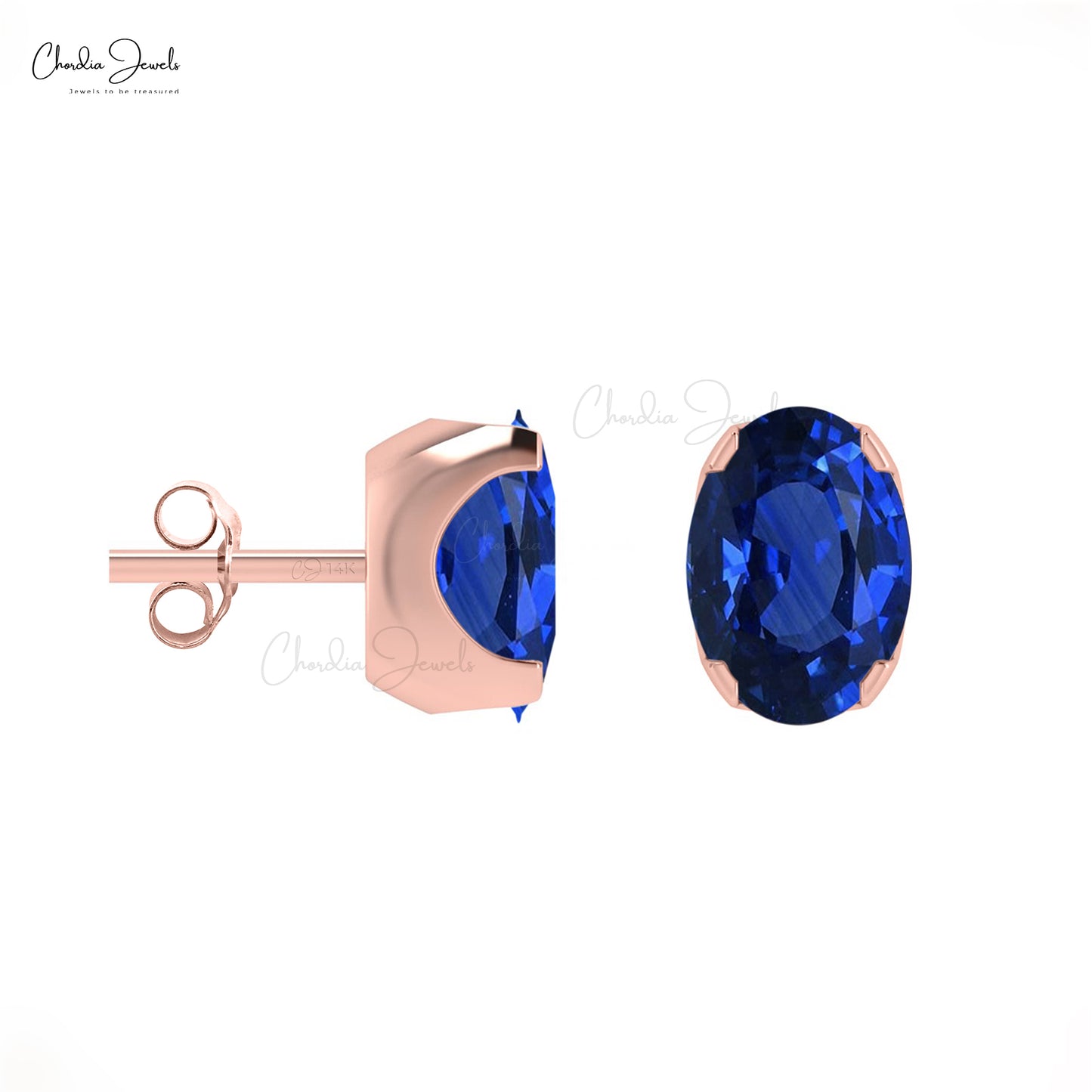 14k Solid Gold Studs