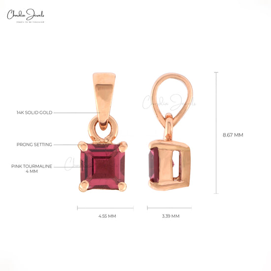 Buy Pink Tourmaline Pendant Online