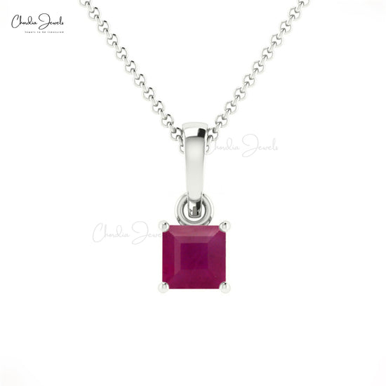 Natural Ruby Pendant