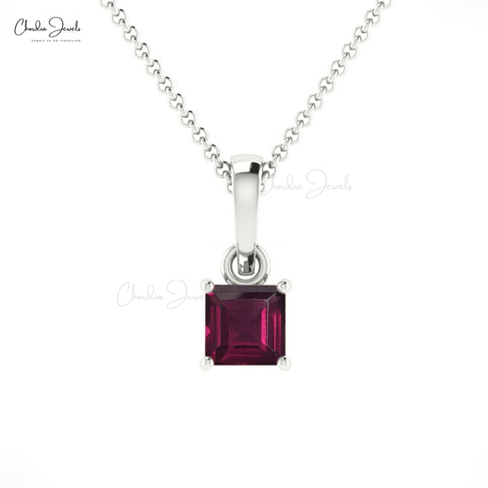 Rhodolite Garnet Pendant