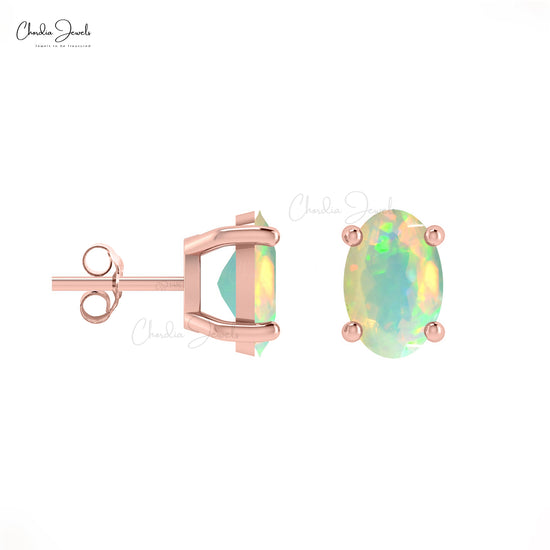 Single Stone Earrings 
