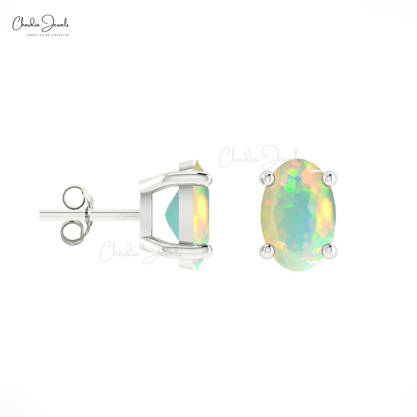 January Birthstone Earrings