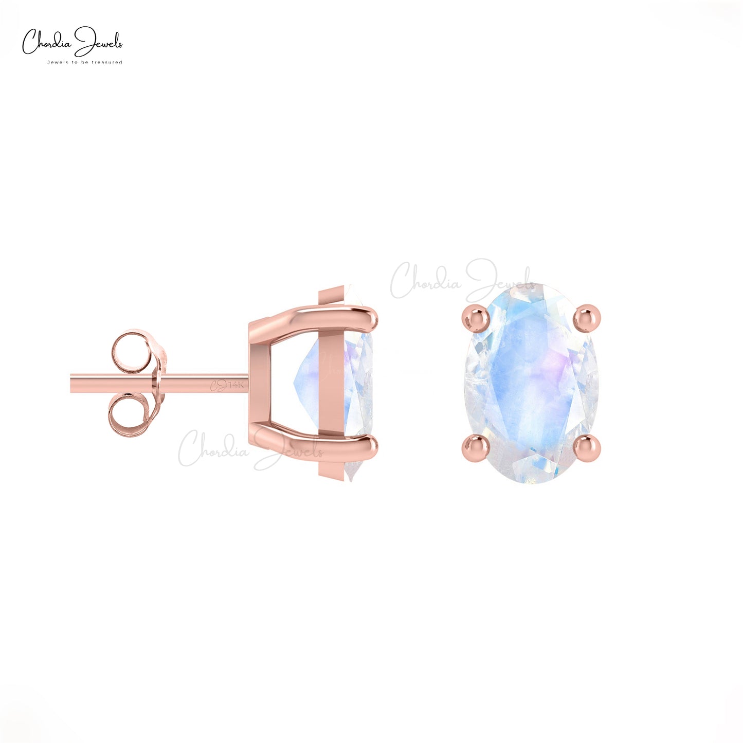 Rainbow Moonstone Earrings