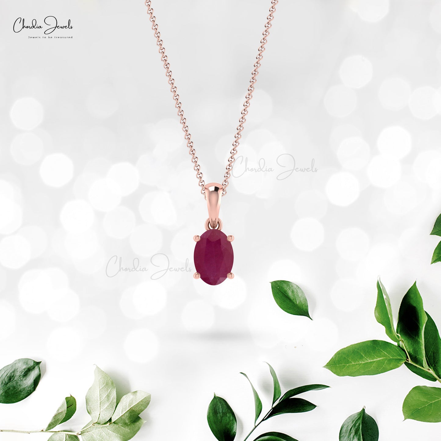 Load image into Gallery viewer, ruby gemstone pendant

